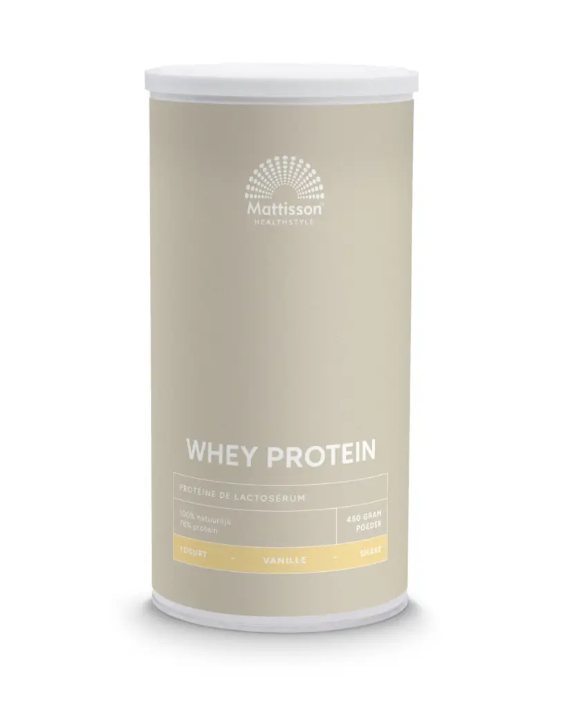 Mattisson Sport Wei Whey Proteine Concentraat Vanille (450 gr)