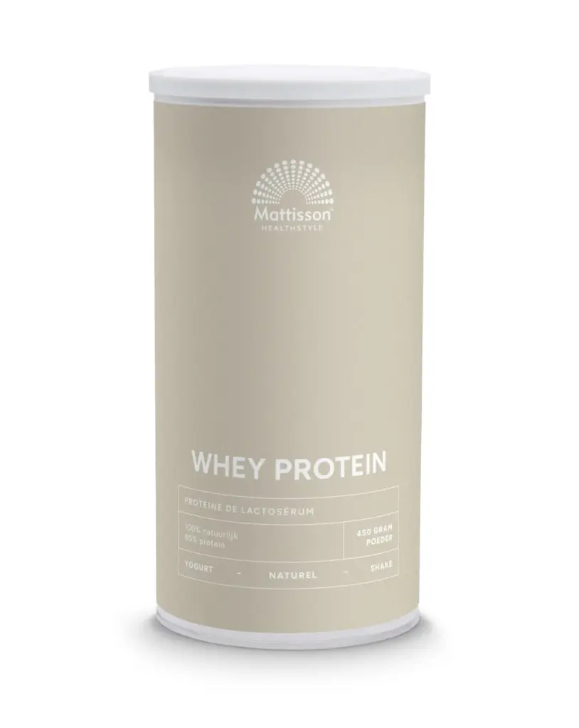 Mattisson Sport Wei Whey Proteine Concentraat Naturel (450 gr)