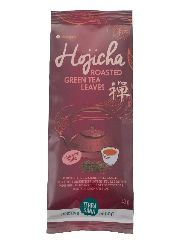 Terrasana Hojicha Geroosterdegroene Theeblaadjes Bio (40 gr)