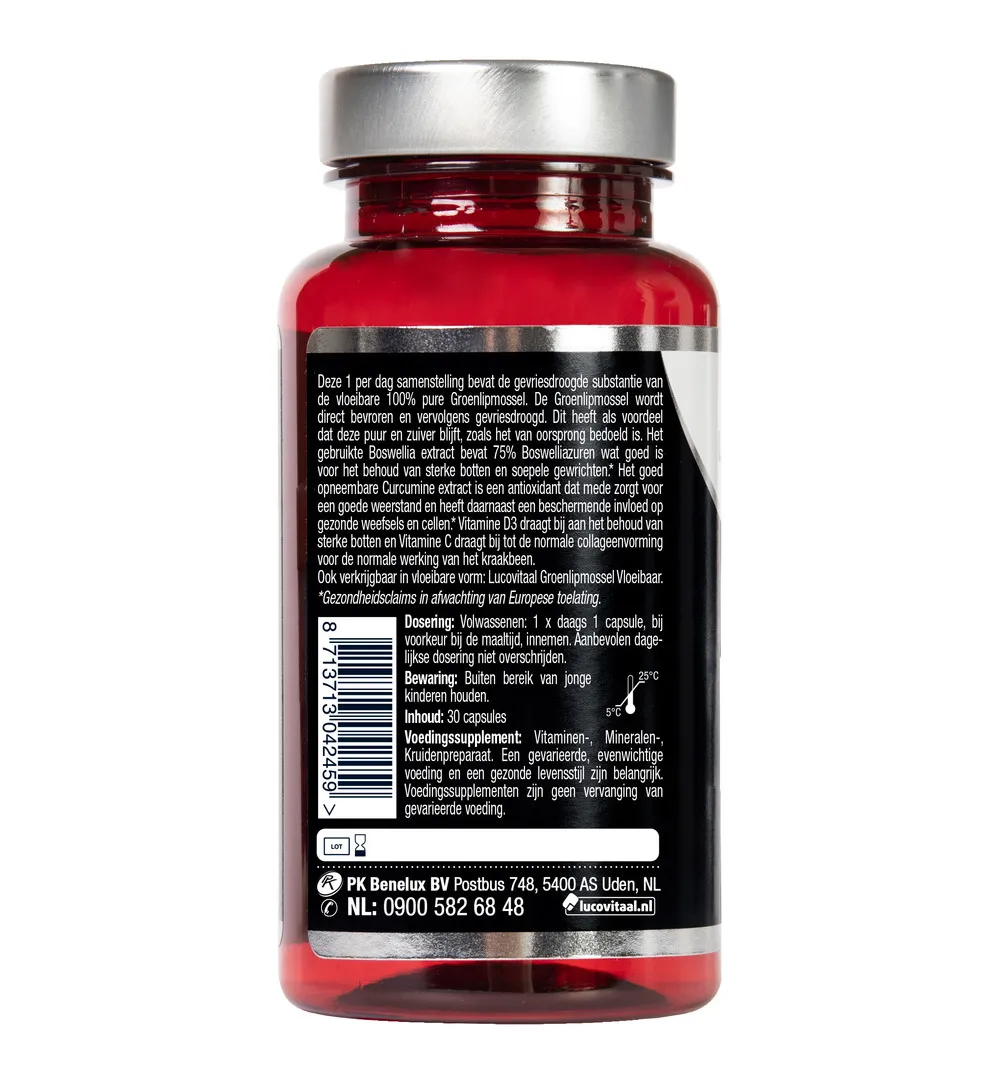 Lucovitaal Groenlipmossel (30 capules) - image 3