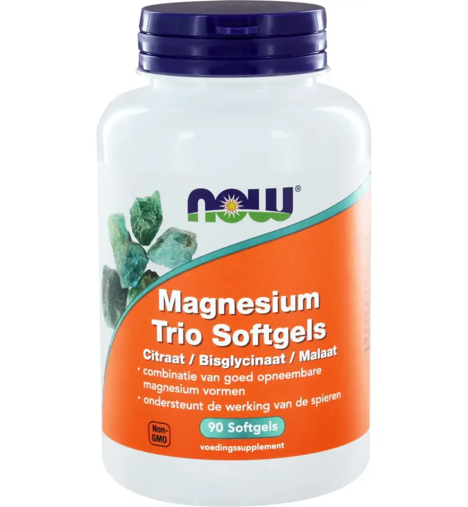 Now Magnesium trio  (90 softgels)