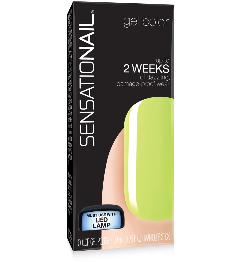 Sensationail Color gel kiwi squeeze (7,39 ml)