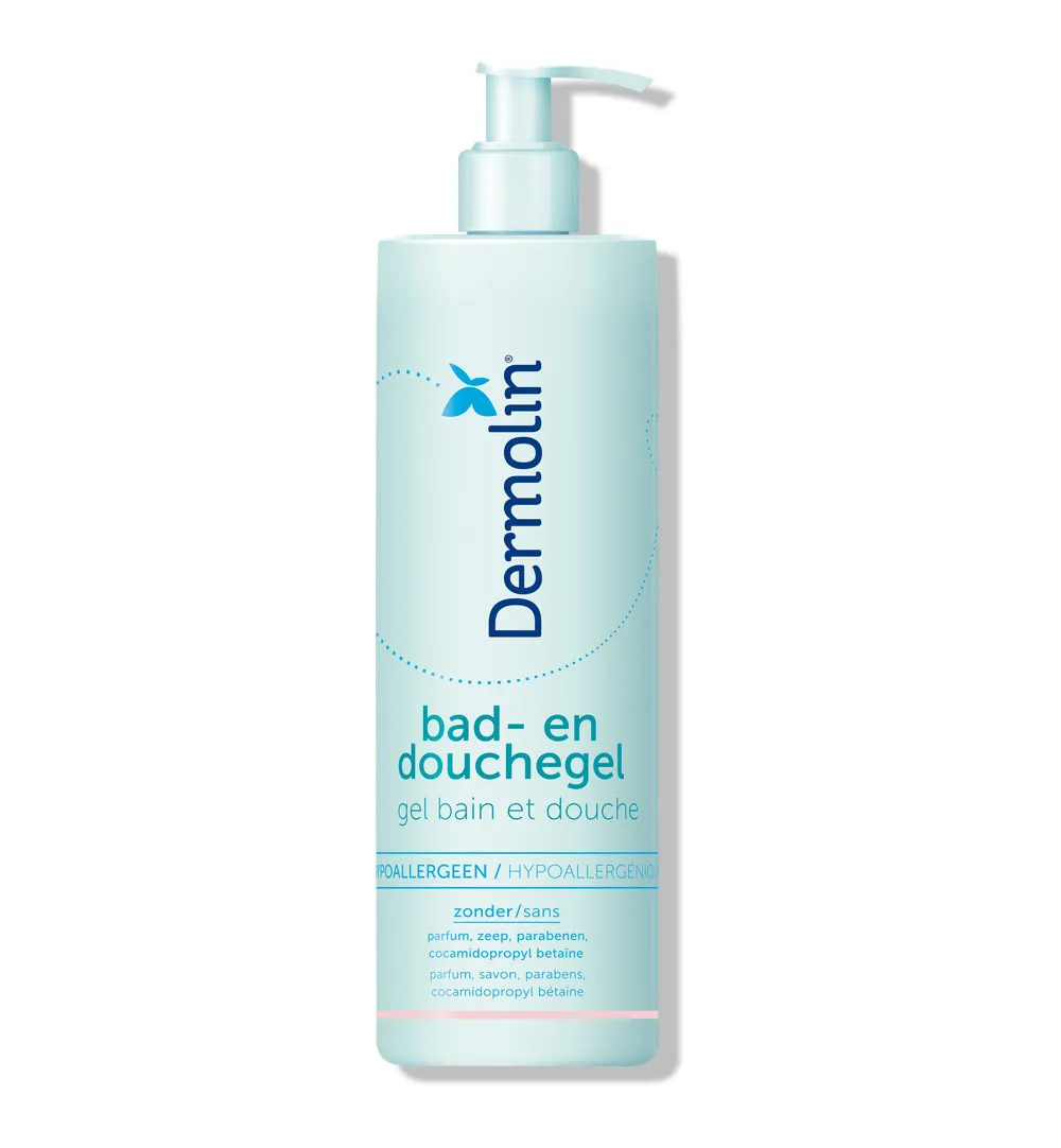 Dermolin Bad En Douchegel CAPB Vrij (400 ml)