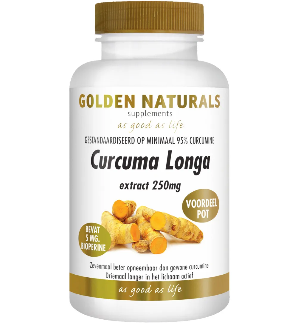 Golden Naturals Curcuma longa (180 capsules)