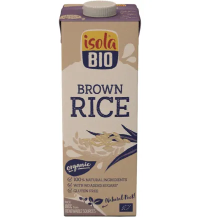 Isola Bio Just Brown Rice Bio (1000 ml)