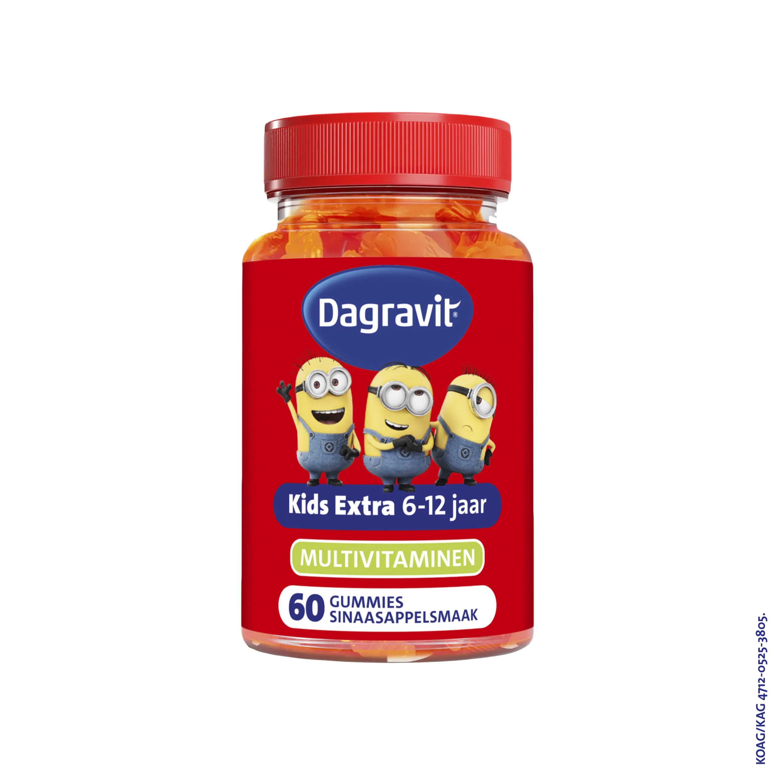 Dagravit Kids-Xtra Vitaminions Gums 6-12 Jaar (60 stuks)