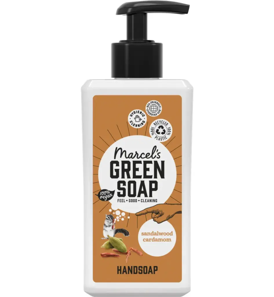 Marcel's Green Soap Handzeep sandelhout & kardemom (250 ml)