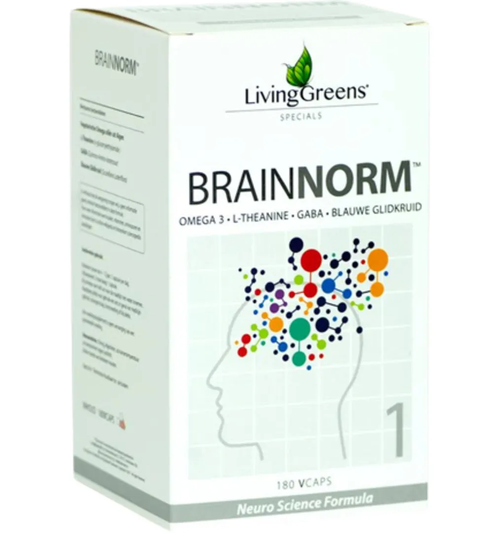 Livinggreens Brainnorm (60 vega capsules)