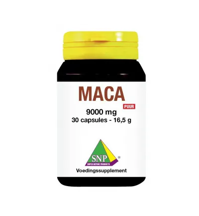 Snp Maca 9000 Mg Puur (30 capsules)