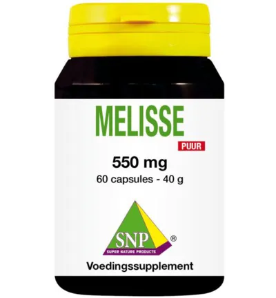 Snp Melisse 550 Mg Puur (60 capsules)