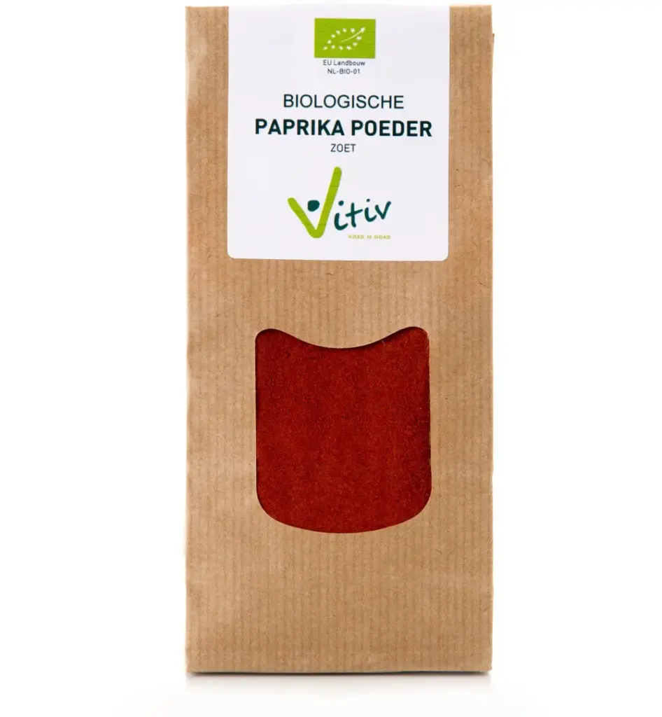 Vitiv Paprika Poeder Zoet Bio (50 gr)