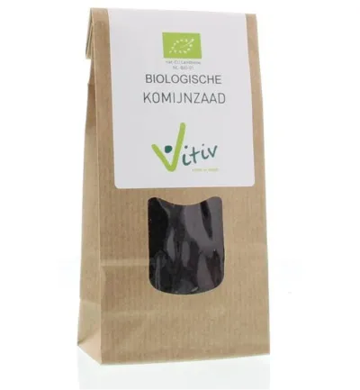 Vitiv Zwart Komijnzaad Bio (100 gr)