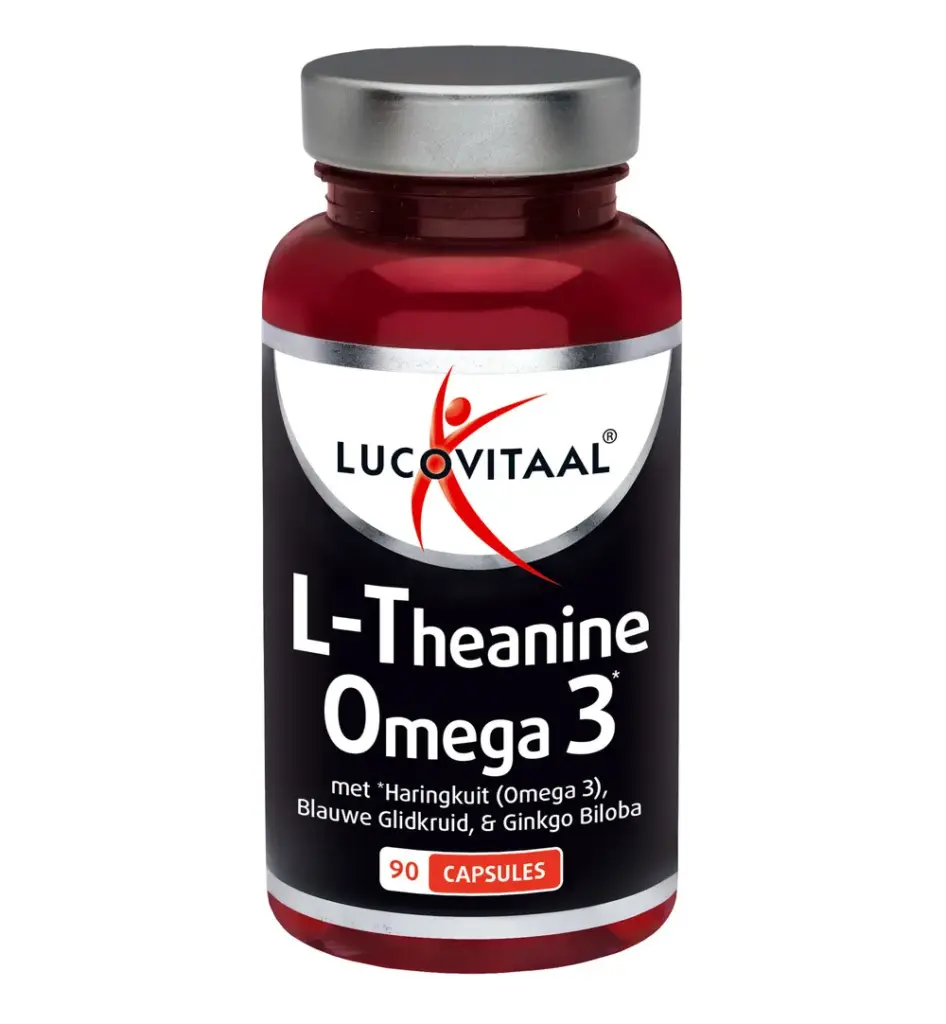 Lucovitaal L-Theanine Omega 3 (90 capsules)