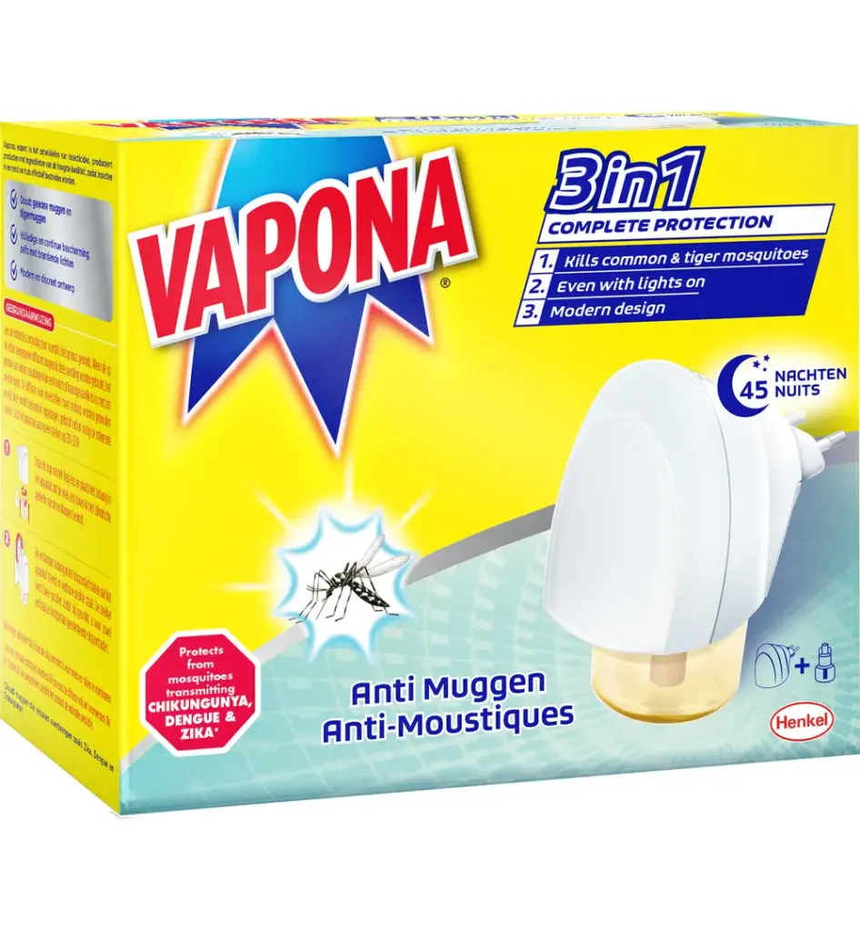 Vapona Anti Mug Stekker 45 Nachten (1 stuk)