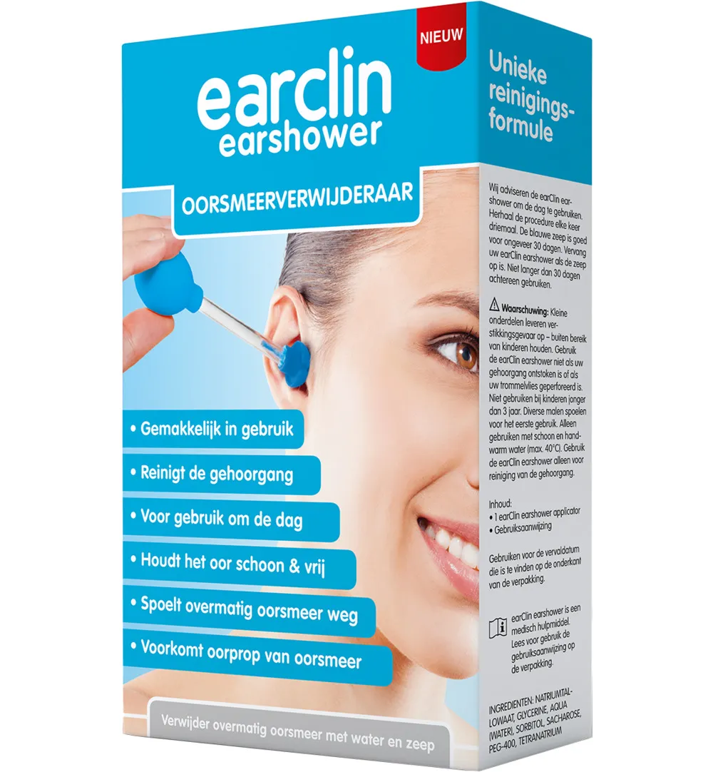 Earclin Earshower adult (1 stuk)