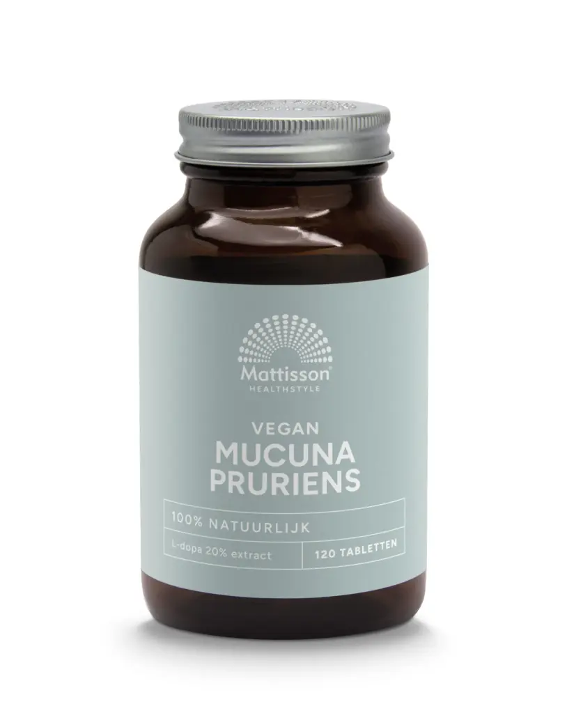 Mattisson Mucuna Pruriens 20% Extract- L-Dopa (120 tabletten)