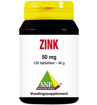 Snp Zink 50mg (100 tabletten)