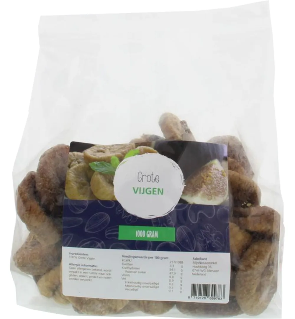 Mijnnatuurwinkelgrote Vijgen (1000 gr)