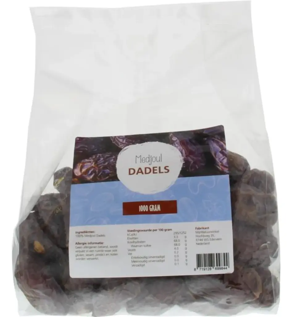 Mijnnatuurwinkel Medjoul Dadels (1000 gr)