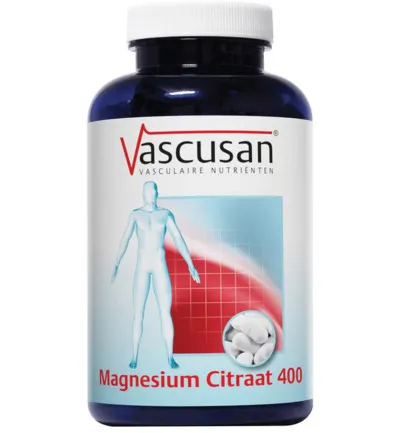 Vascusan Magnesium citraat 400 (200 tabletten)