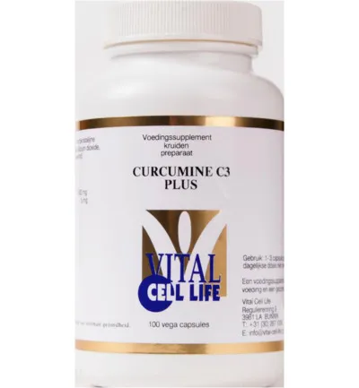 Vital Cell Life Curcumine C3 plus (100 vega capsules)