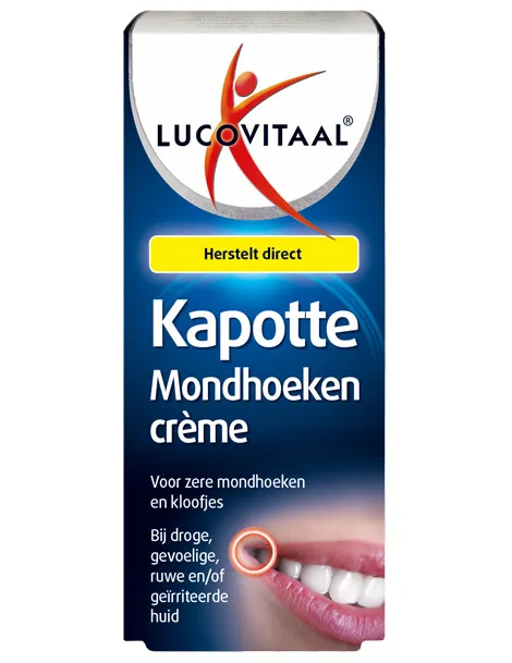 Lucovitaal Kapotte Mondhoeken Crème (15 ml)