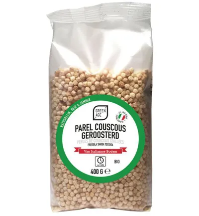 GreenAge Parelcouscous geroosterd bio (400 gr)