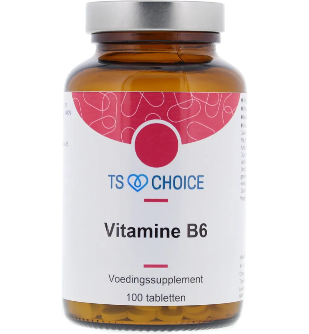 Ts Choice Vitamine B6 21 Mg (100 tabletten)