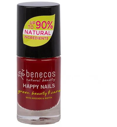 Benecos Nagellak cherry red (5 ml)