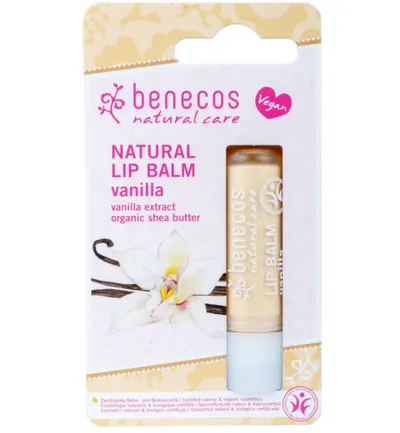 Benecos Lipbalm Vanilla Vegan (1 Stuk)