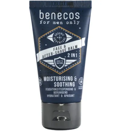 Benecos For men face aftershave balm (50 ml)