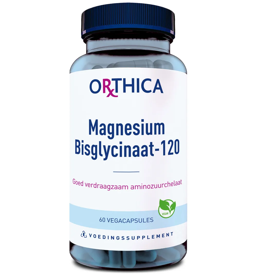Orthica Magnesium bisglycinaat-120 (60 vega capsules)