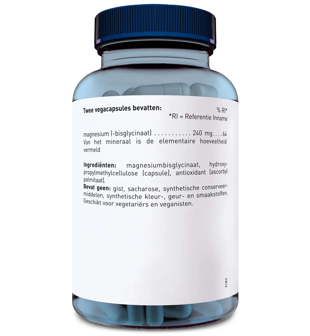 Orthica Magnesium bisglycinaat-120 (120 vega capsules)