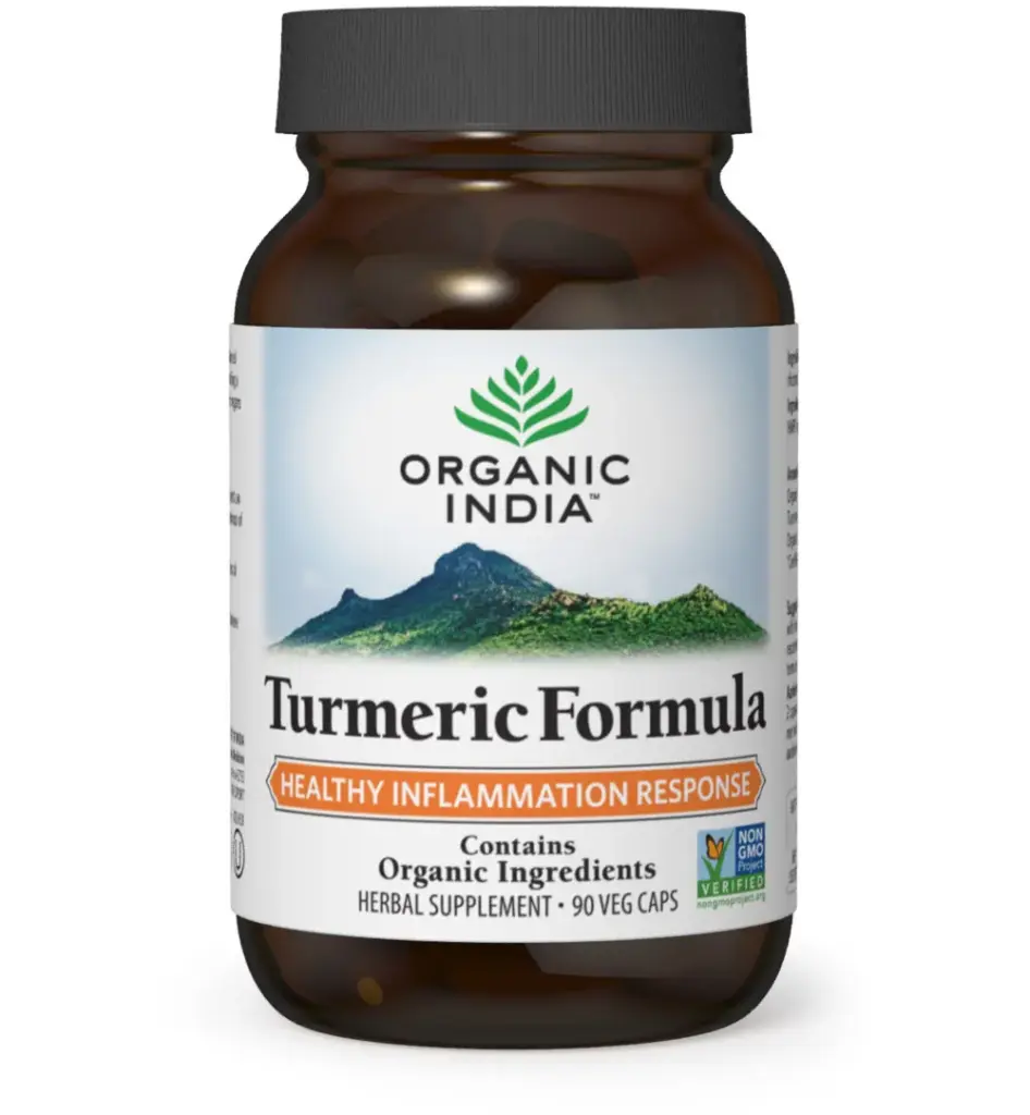 Organic India Turmeric formule kurkuma bio (90 capsules)