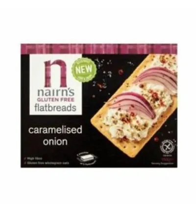 Nairns Flatbread Gekarameliseerde Ui (150 gr)