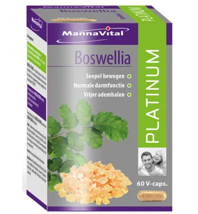 Mannavital Boswellia platinum (60 vega capsules)
