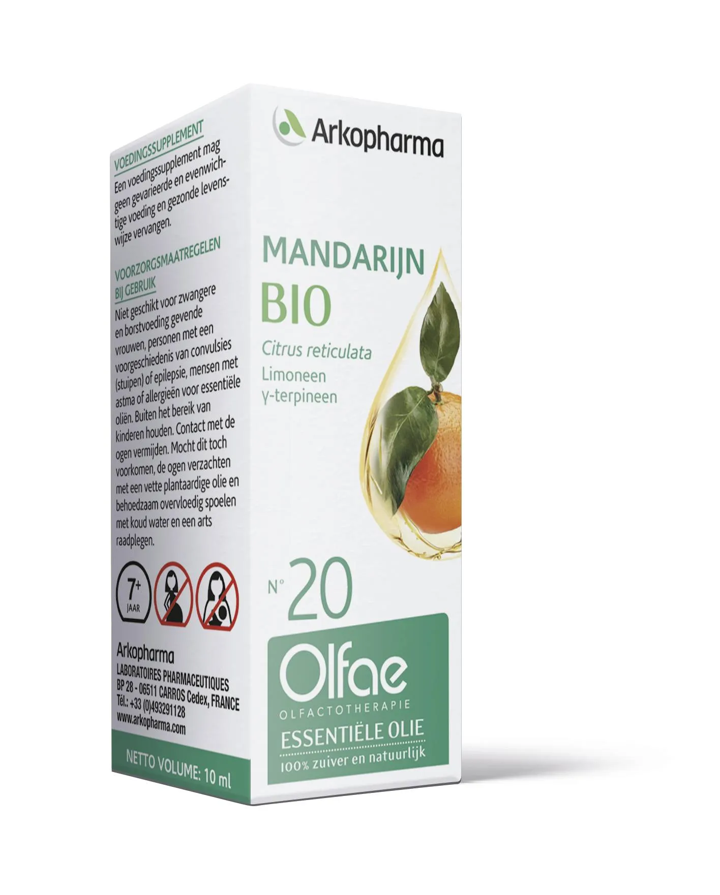 Olfae Mandarijn 20 bio (10 ml)