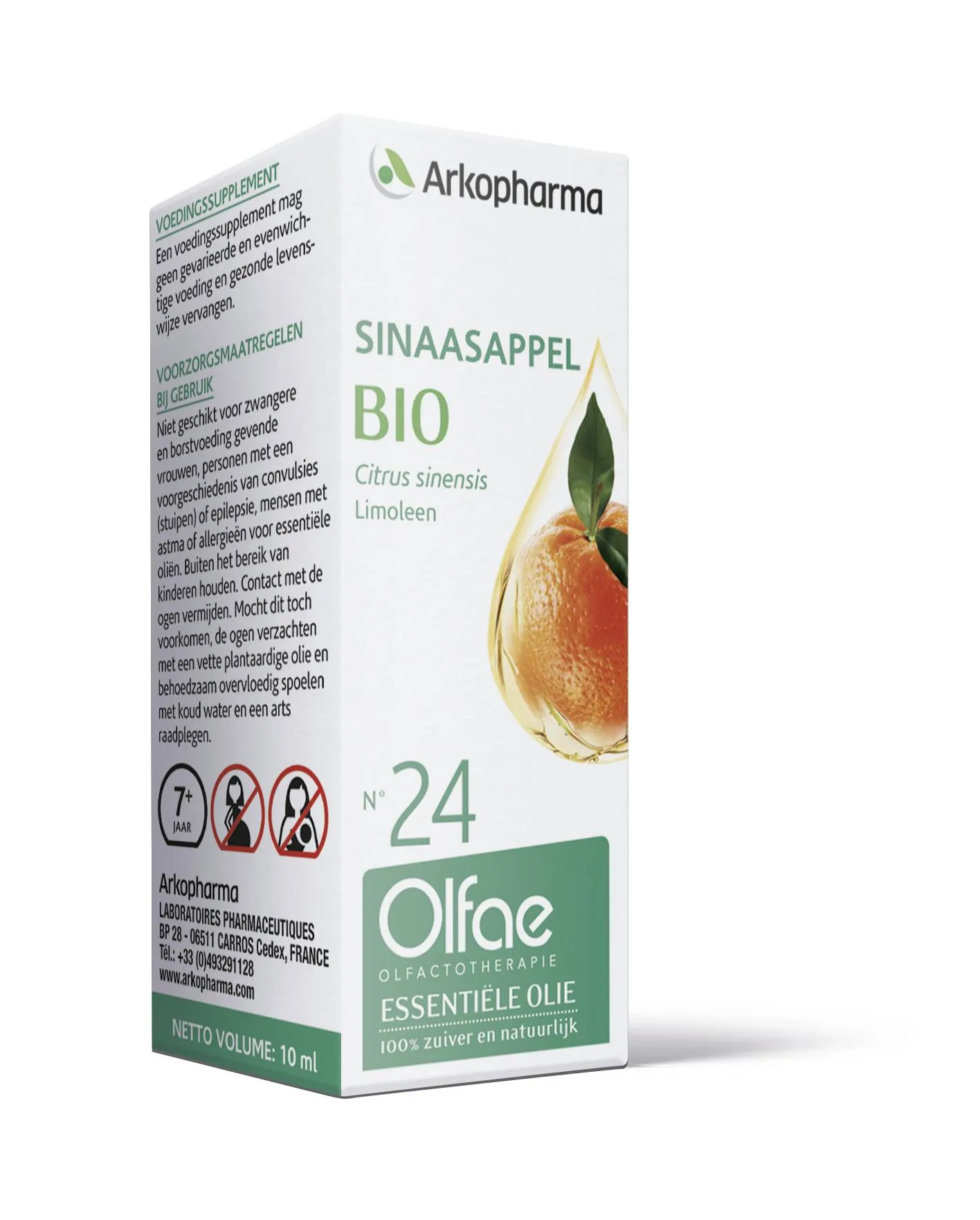 Olfae Sinaasappel 24 Bio (10 ml)