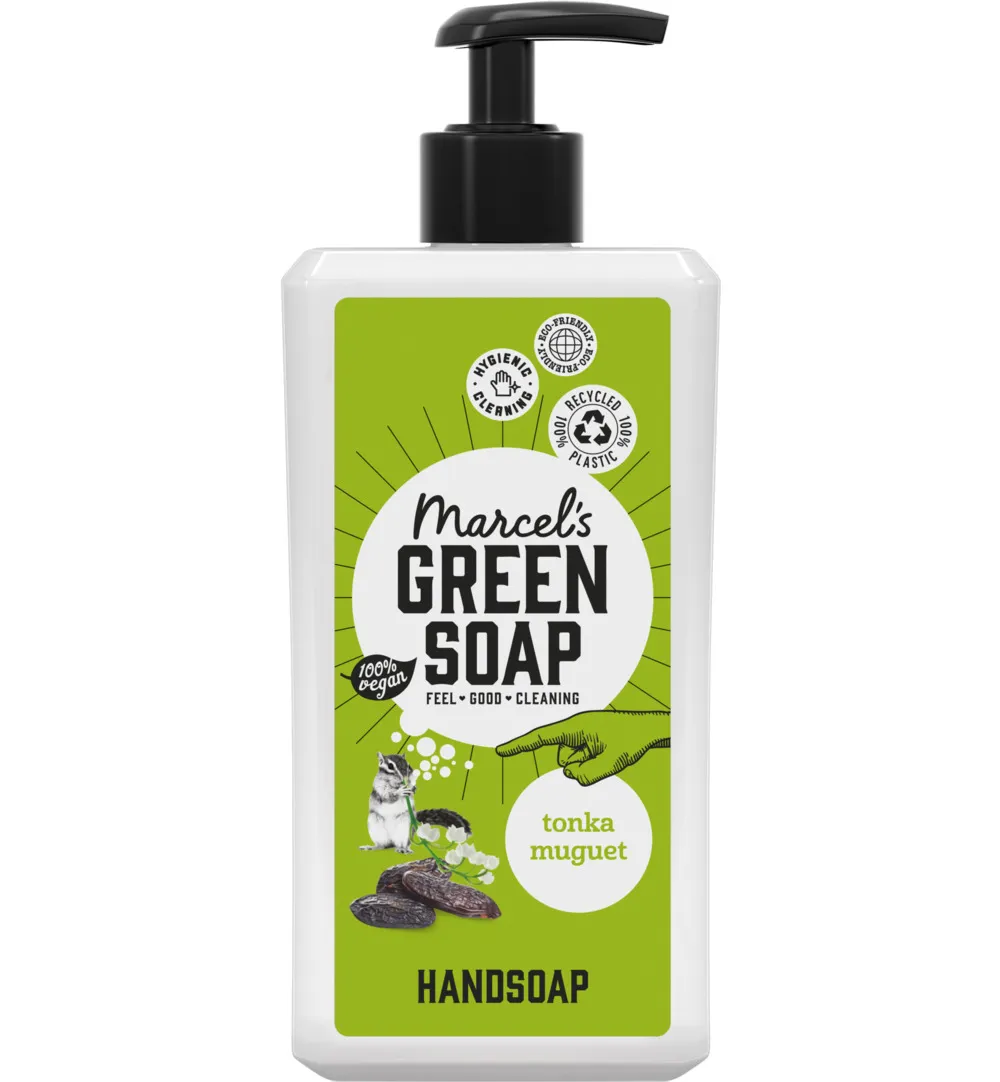 Marcel's Green Soap Handzeep tonka & muguet (500 ml)