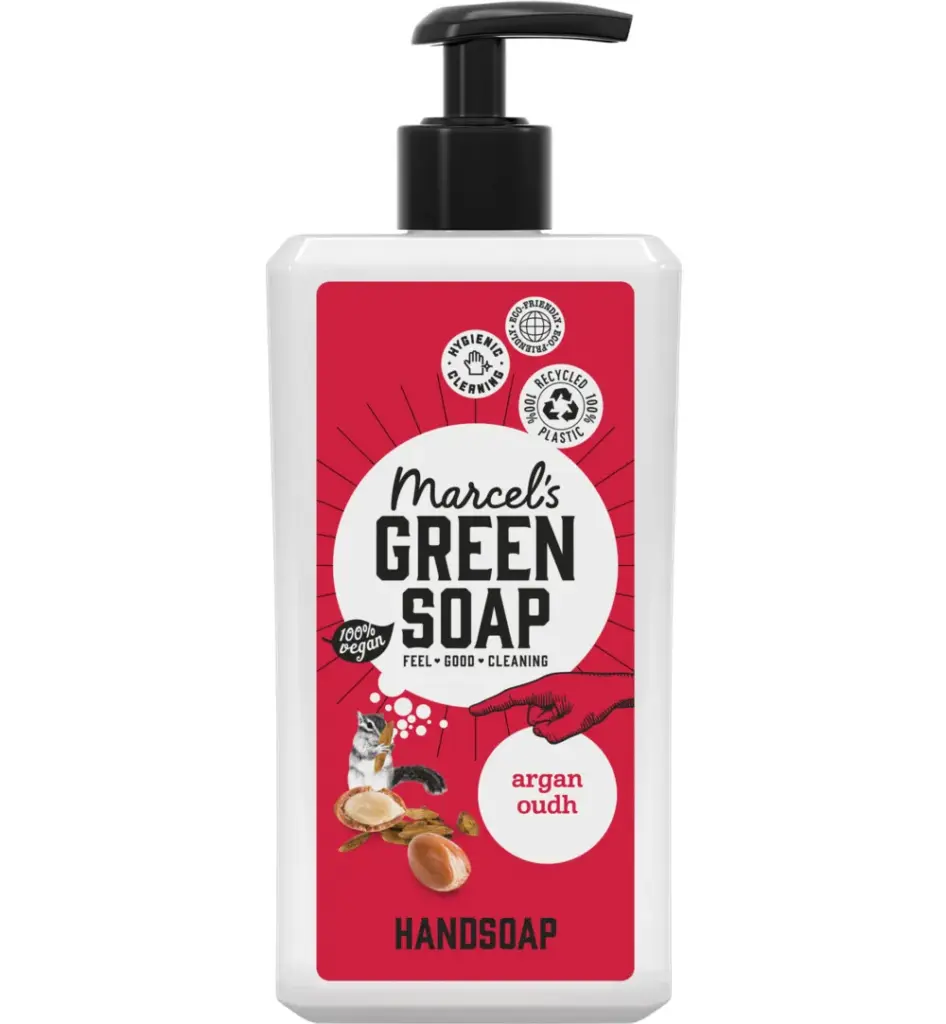 Marcel's Green Soap Handzeep argan & oudh (500 ml)