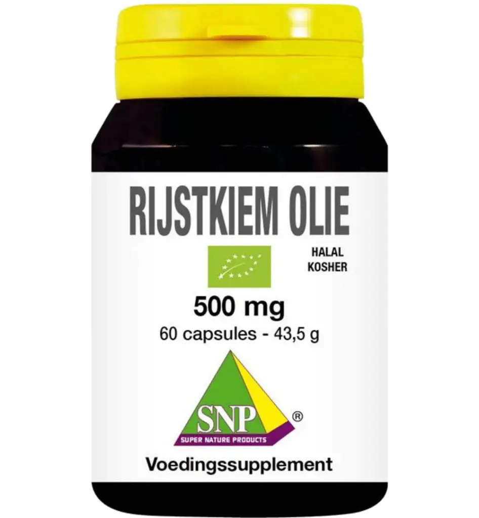 Snp Rijstkiem Olie Halal Kosher (60 capsules)