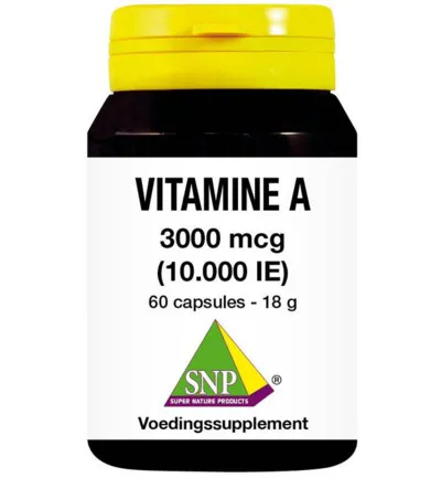 Snp Vitamine A 3000 mcg (60 capsules)