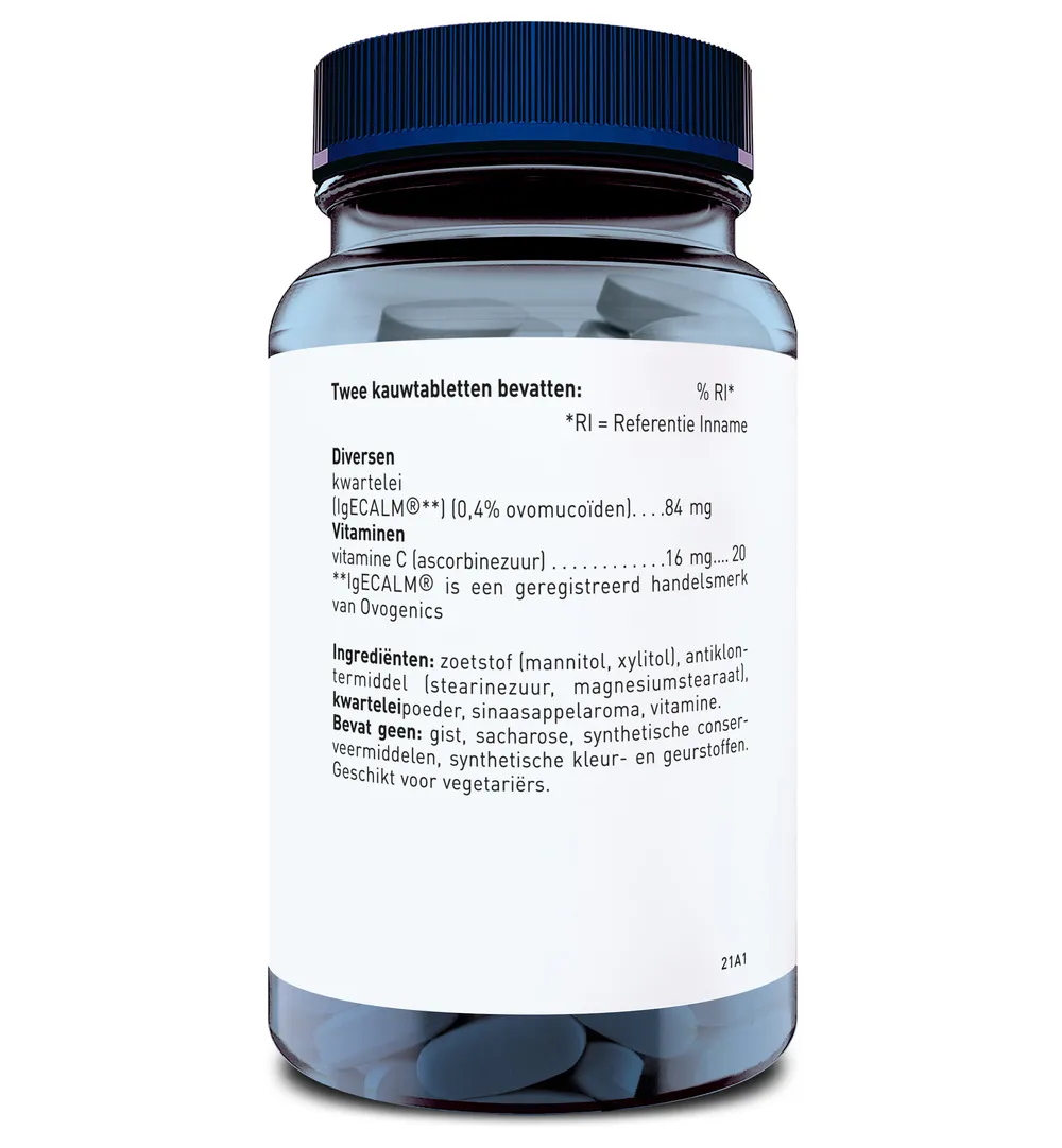 Orthica Kwartelei (60 kauwtabletten)