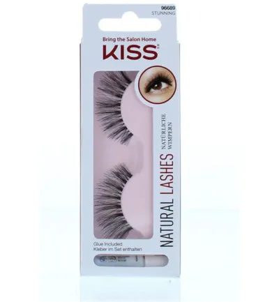Kiss Kunstwimpers natural stunning (1 set)