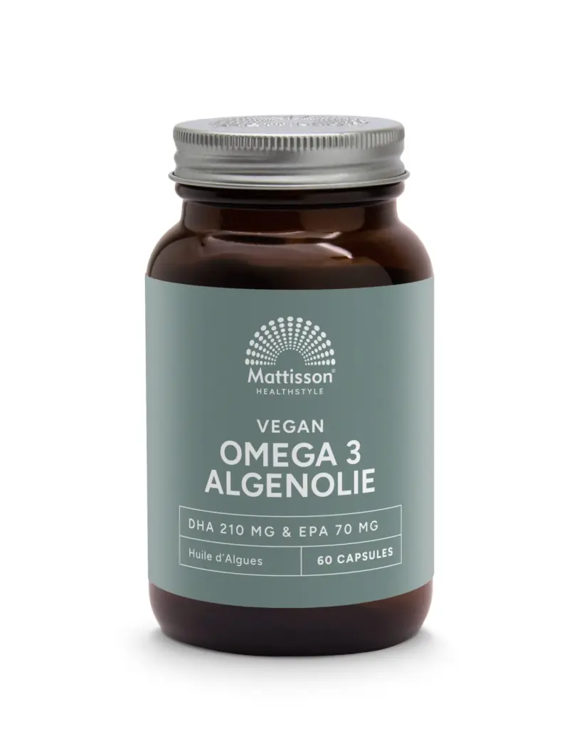 Mattisson Vegan Omega-3 Algenolie Dha 210Mg Epa 70Mg (60 vega capsules)