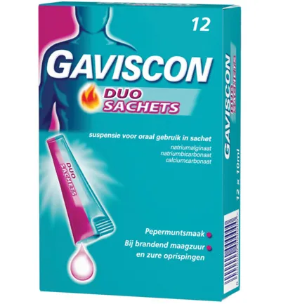 Gaviscon Duo Zakjes (12 stuks)