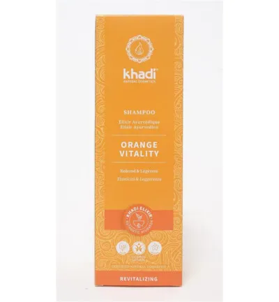 Khadi Shampoo elixer orange vitality (200 ml)