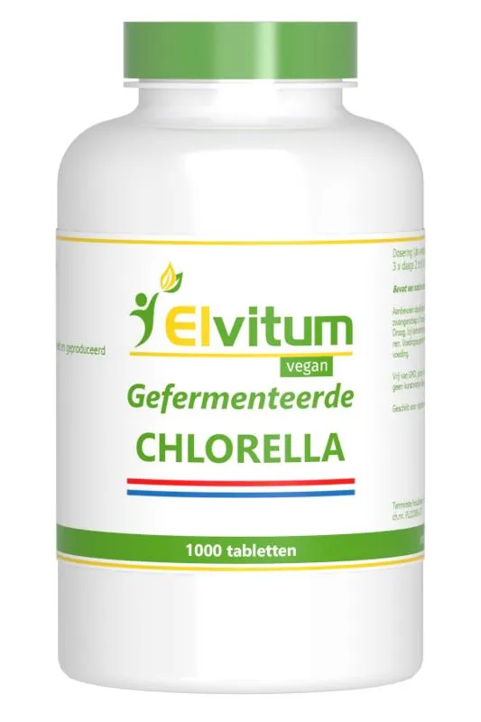 Elvitum Chlorella 250mg Nederlands (1000 tabletten)