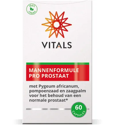Vitals Mannenform pro prostaat (60 capsules) - image 2