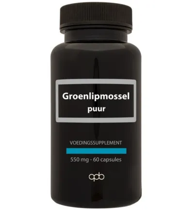 Apb Holland Groenlipmossel 550Mg Puur (60 vega capsules)